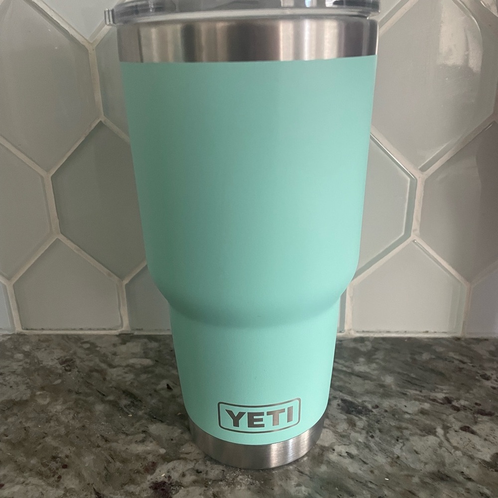 YETI Seafoam Green Tumbler